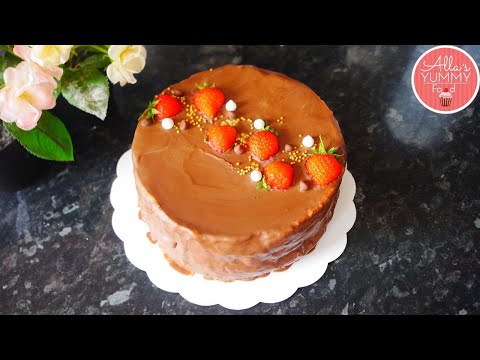 Russian Birds Milk Cake Recipe | Ptichye Moloko Tort