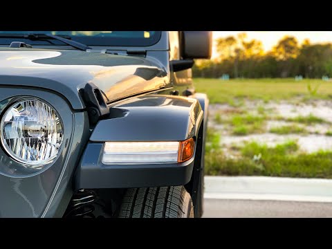 Rubicon JL Fenders on a Sport JL Model!!