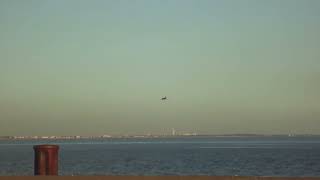 preview picture of video 'WW2 spitfire flypast at lepe beach - hampshire - rememberance sunday'