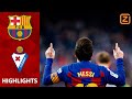LIONEL MESSI GAAT LOS! ??? | Barcelona vs Eibar | La Liga 2019/20 | Samenvatting