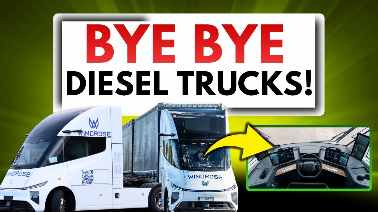 Windrose delivers first electric trucks in US + Australia — video thumbnail (YouTube)
