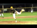 James pitching against Morenci