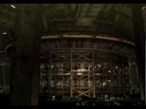 Final Fantasy VII - The Midgar train at the main pillar. (2012 PC Re-release Version) [Disc 1 FMV]