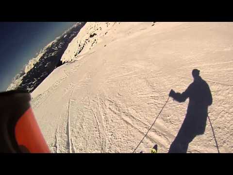 Gerlos Platte Part 9 - Hochkrimml Zillertal Arena - Kapauns (Skihelm Cam)