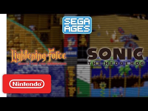 SEGA AGES Sonic The Hedgehog & Lightening Force: Quest - Launch Trailer - Nintendo Switch thumbnail