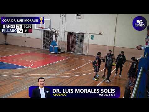 🏀🔴 #EnVivo | Baños vs Pillaro | Torneo Intercantonal de Baloncesto Tungurahua 2026 | Varones