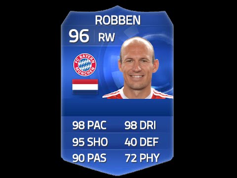 FIFA 15 TOTY ROBBEN 96 Player Review & In Game Stats Ultimate Team