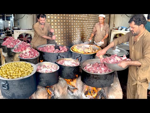 UNLIMITED MEAT DISHES PREPARATION! FAMOUS AFGHAN STREET FOOD COMPLETION | MOUTH WATERING COLLECTION