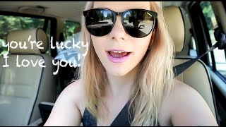 YOU&#39;RE LUCKY I LOVE YOU!