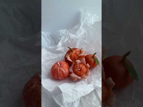 Новогоднее чудо🍊✨#свечамандарин #новогодниесвечи #viera_flowers