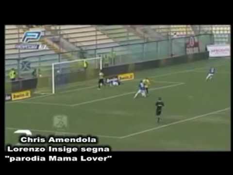 Lorenzo Insigne segna Canzone per Insigne by Chris Amendola - Parodia di Mama Lover  "Serebro"