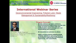 Introduction to Geoenvironmental Engineering Webinar Series