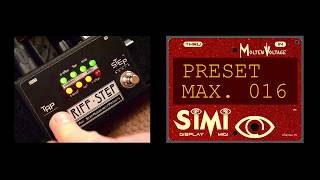 Video thumbnail for How to change Global settings on Riff-Step, the DigiTech Whammy Enhancer by Step Audio by Step Audio