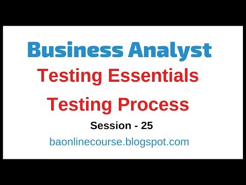 Testing Essentials for Business Analyst Tutorial | Test Case | Test Script | Defect Analysis