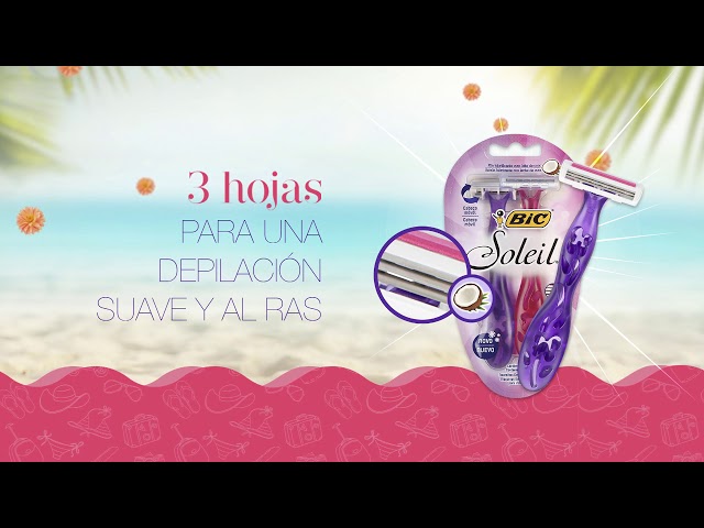 Vídeo relacionado con BIC Miss Soleil Maquinilla Depilar Desechable , Paquete con 4 Cuchillas