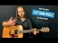 🎸 Let Him Roll • Guy Clark guitar lesson (w/ tabs for Travis picking)