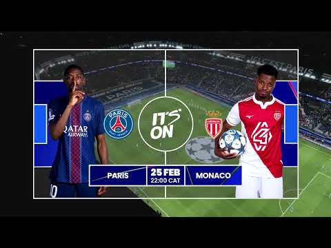 An All-French European Showdown!✨ PSG vs. Monaco