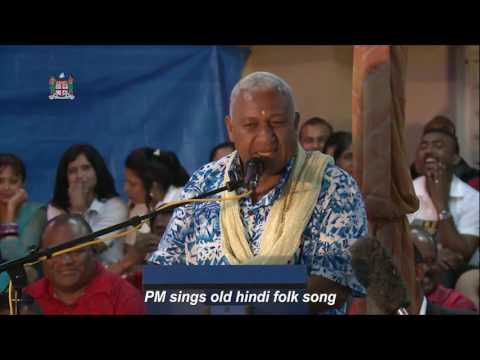 PM sings old hindi folk song