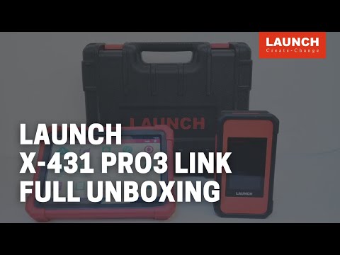 Unboxing the X-431 PRO3 LINK | LAUNCH