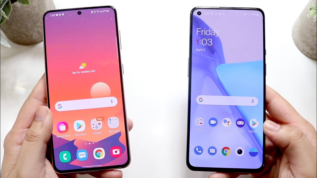 OnePlus 9 Vs Samsung Galaxy S21! (Comparison) (Review)