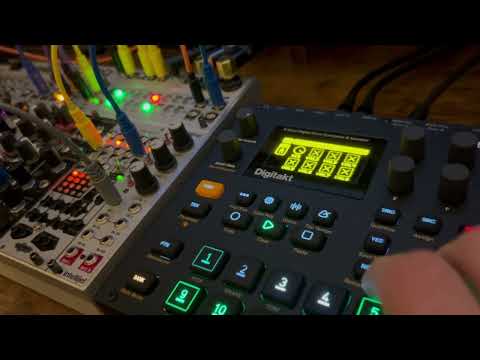 Digitakt + Eurorack Live Acid Tech House Jam