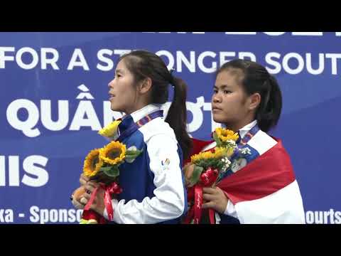 Thailand add to SEA Games tennis medal haul with women's doubles gold | Southeast Asian Games