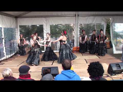 Rajasthani / Flamenco Fusion Trio at Winter Magic 2019 - Ghawazi Caravan