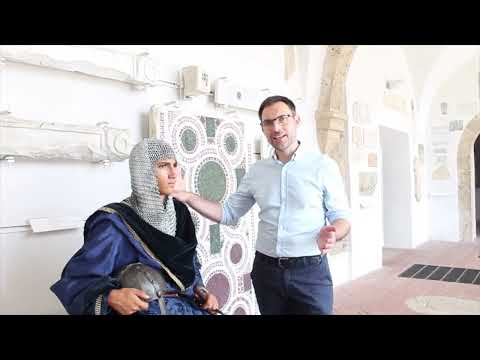 Giacomo "Sciarra" Colonna - uno dei figuranti della Contrada Trivio - e lo Schiaffo di Anagni