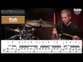 Advanced Drum Lesson Dave Weckl Fill Transcription