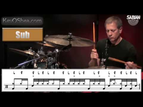 ★ Advanced Drum Lesson ★ Dave Weckl Fill Transcription