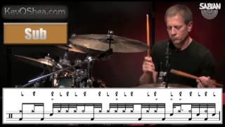 ★ Advanced Drum Lesson ★ Dave Weckl Fill Transcription