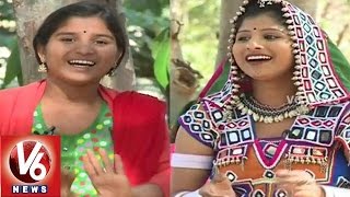 Janapadam With Folk Singer Indravathi || V6 News video