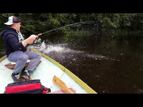 Japa ja Sami kalassa 27.8.2017