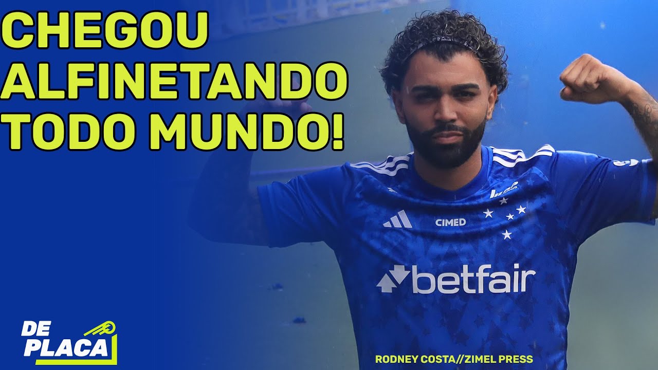 GARRO INDICIADO NA ARGENTINA; GABIGOL E DUDU APRESENTADOS; MERCADO DA BOLA | De Placa 06/01/25