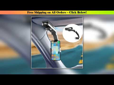 Multi-Functional Car Phone Holder Sun Visor Navigation Racks For Direct-View GPS Navigation With