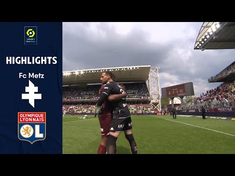 FC METZ - OLYMPIQUE LYONNAIS (3 - 2) - Highlights - (FCM - OL) / 2021-2022