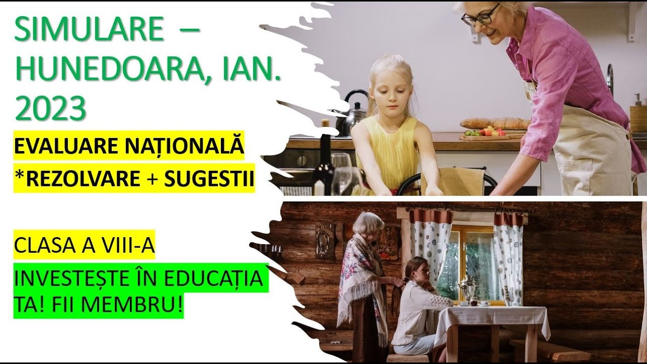 Watch Noteaza X In Dreptul Fiecarui Enunt Pentru A Stabili Corectitudinea Now EN - SIMULARE HUNEDOARA, SCURT video