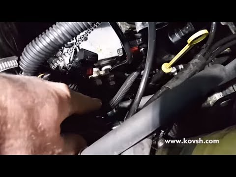 Частая причина подсоса воздуха на Opel Frontera B 2.2d, двигатель X22DTH