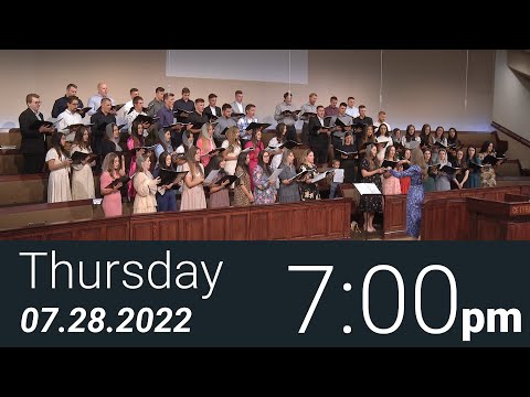 07/28/2022 Thursday 7pm - Full Service