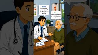 👨⚕️ Morning Walk Advice for Better Health!🚶♂️🌿| Doctor & Elderly Patient English Conversation