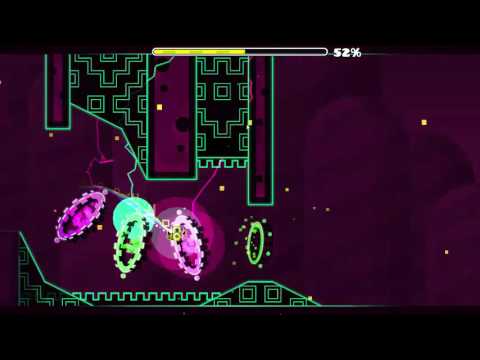 Geometry Dash - Massacre by Peton (3 coins)