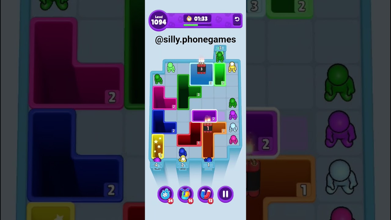 Drop Away Level 1094 Walkthrough Solution