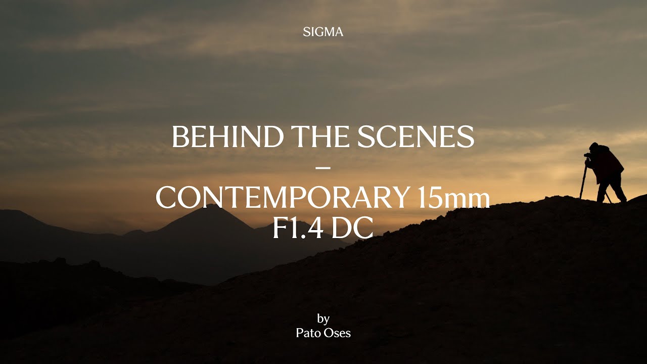 【Behind the Scenes】15mm F1.4 DC | Contemporary by Pato Oses