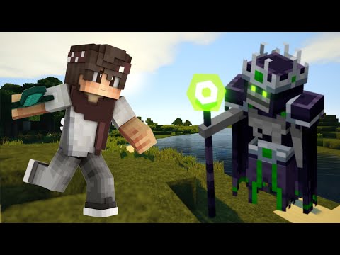 fighting with new overpowered mobs in Minecraft #minecraft