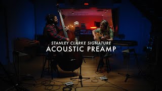 Video thumbnail for The EBS Stanley Clarke Signature Acoustic Preamp with bass & guitar by EBSSweden
