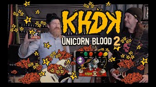 Video thumbnail for Unicorn Blood II KHDK Guitar Pedal (2020) Demo by Brent Hinds (Mastodon) & Matt Pike (High on Fire) by KHDK