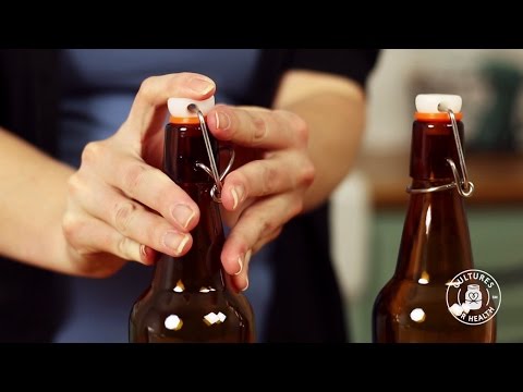 How to Assemble Flip-Top Bottles | Easy Home Brewing Guide | Cultures for Health