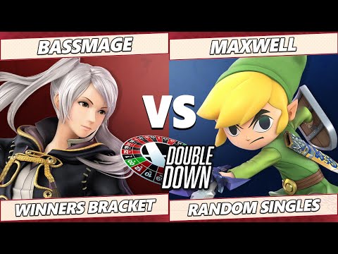 Double Down 2022 Random Singles - Bassmage (Robin) Vs. maxwell (Toon Link) SSBU Smash Ultimate