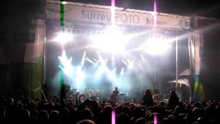 Sam Roberts Performing &quot;Don&#39;t Walk Away Eileen&quot; in Surrey for the Olympics