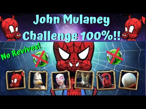 No Revives! John Mulaney's Champion Challenge 100%! Live! - Marvel Contest of Champions
